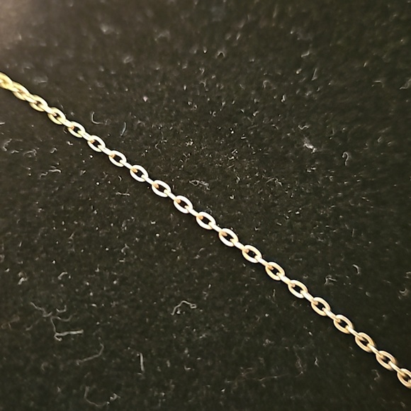 AVON "I" Initial 15" Gold-Tone Chain Necklace w 2 2" Extensions - Picture 4 of 7